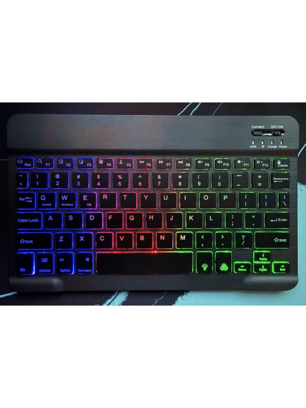 Portable Wireless RGB **BLUETOOTH** Backlit Keyboard -...